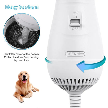 Portable  2 In 1 Dog Hair Dryer